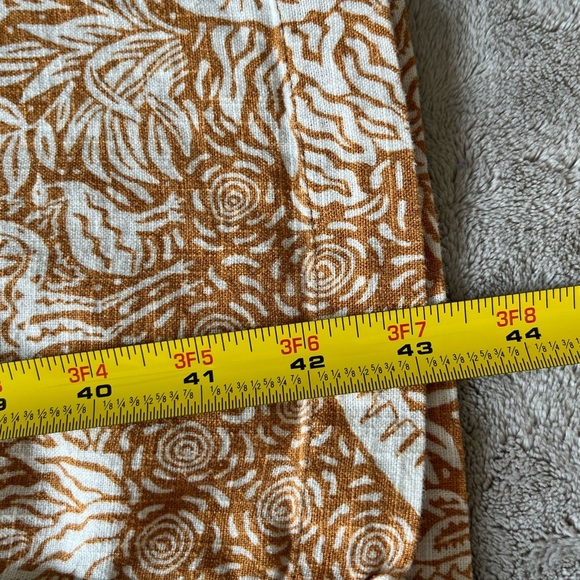 Desmond & Dempsey x H&M Linen Blend Belted Kaftan Midi Dress Size XXL Coastal - Picture 14 of 16